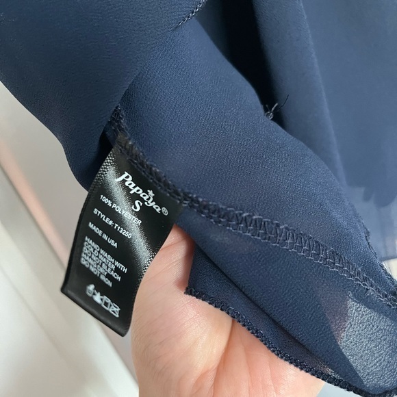 Papaya Sheer Open‎ Back Crop Tank Size S - Picture 6 of 6